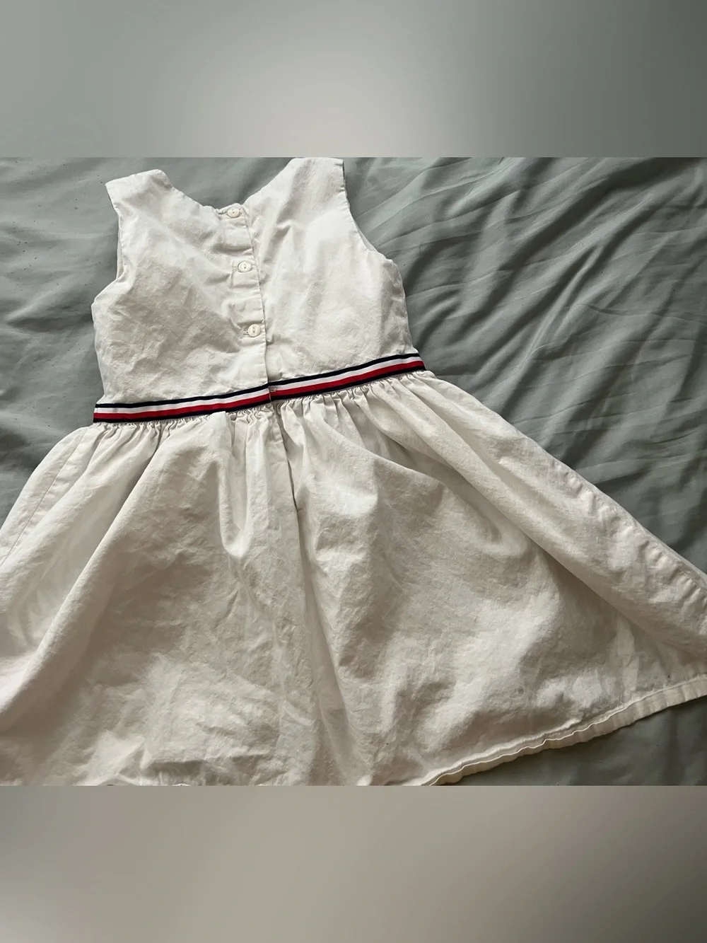 Tommy Hilfiger Toddler girls white dress 5T